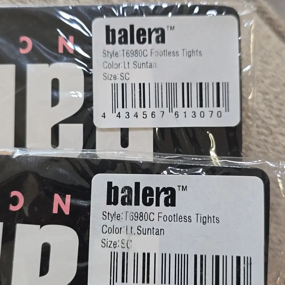BALERA Dancewear Footless Ballet Tights LT Suntan